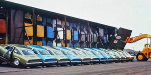 Chevy Vega And The Vert-A-Pac Rail System In The 1970s