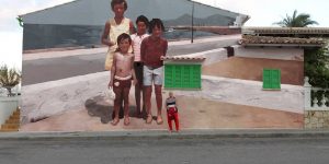Vintage Family Photos Painted As Large Scale Murals By Mohamed L’Ghacham