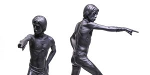 Leper Messiah: Dig This New Sculpture Of Iggy Pop’s Most Iconic Pose