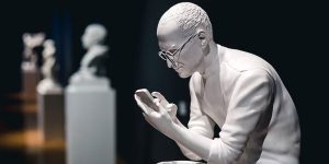 Artist Sebastian Errazuriz Makes Classical Sculptures Of Mark Zuckerberg, Elon Musk, And Jeff Bezos