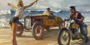 Fuel For The Soul: Outstanding Nostalgic Motorcycle Paintings Of David Uhl