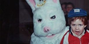 These Creepy And Disturbing Vintage Easter Bunny Photos That Will Make Your Skin Crawl