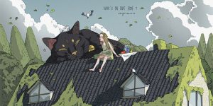 Life Is Tough, But Keep Going: Colorful And Sunny Illustrations By Xi Zhang