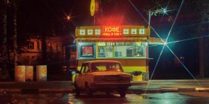 Explore Neon-Lit, Cyberpunk Moscow Suburbs With This Bladerunner-Inspired Photographer