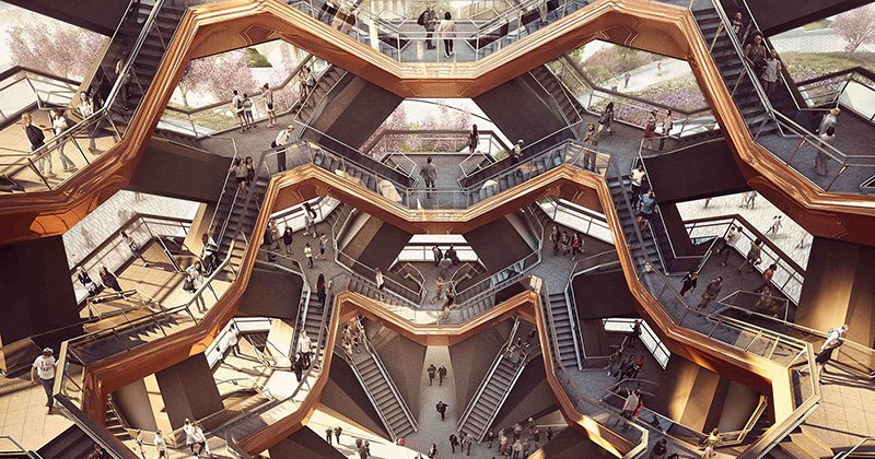New York’s Touristy New Public Space Is A Giant Endless Staircase ...