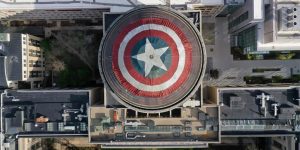 MIT Pranksters Cover Great Dome With Captain America Shield