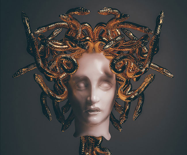 Artist Creates 3D Sculptures Of Ancient Deities And Mythological ...