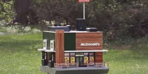 McDonalds Opens A Tiny Restaurant For Bees