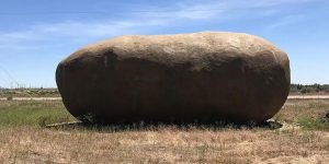 Probably, You Should Stay Inside This Big Idaho Potato