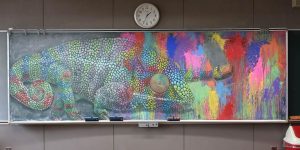 Japan’s Fascinating Blackboard Art Trend