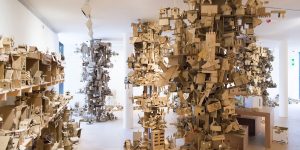 Artist Duo Alfredo And Isabel Aquilizan Craft Dystopian Cities From Cardboard