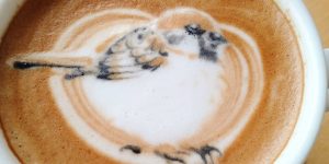 Japanese Latte Artist Creates Beautiful And Colourful Depictions Of Various Bird Species