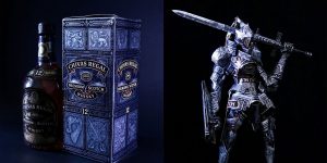 Japanese Papercraft Artist Turns Whisky Packaging Into Awesome Knight Figure