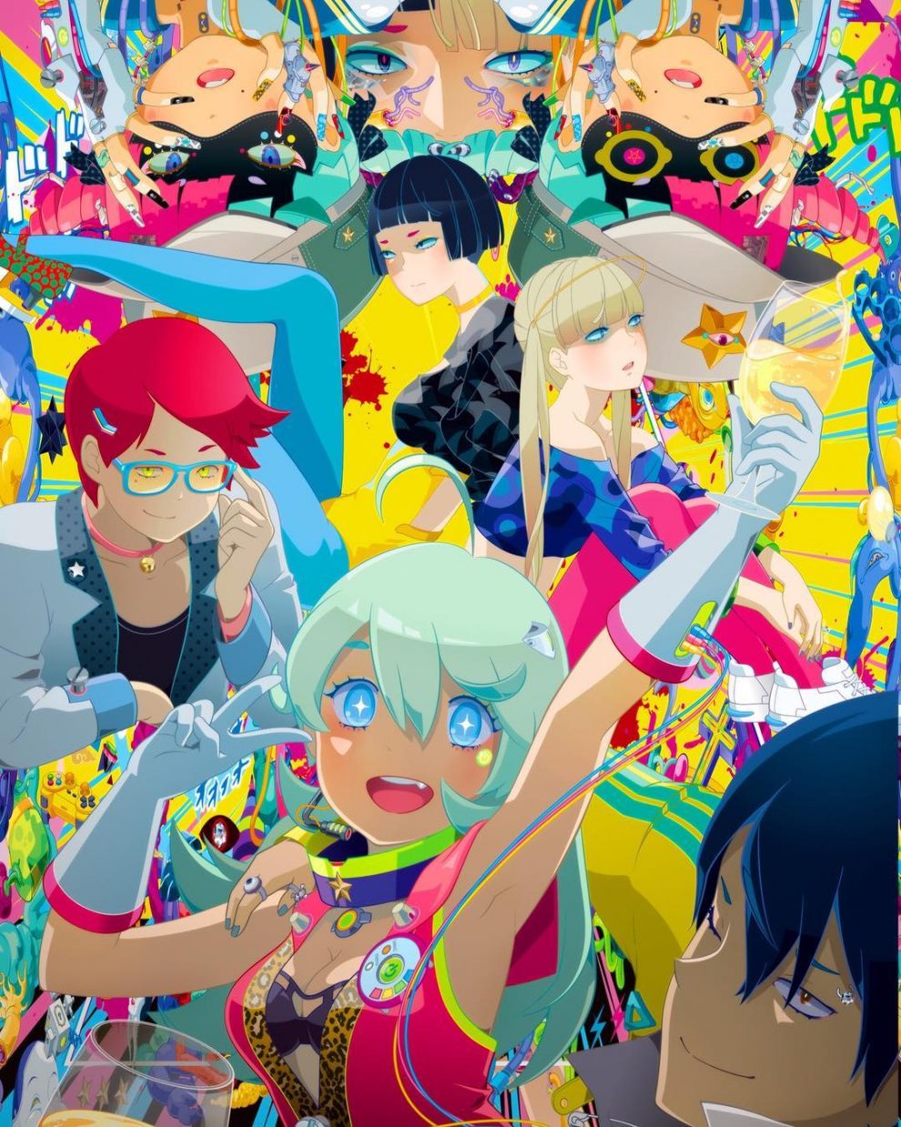 The Strikingly Unique And Colorful Art Of Hiroyuki-Mitsume Takahashi ...