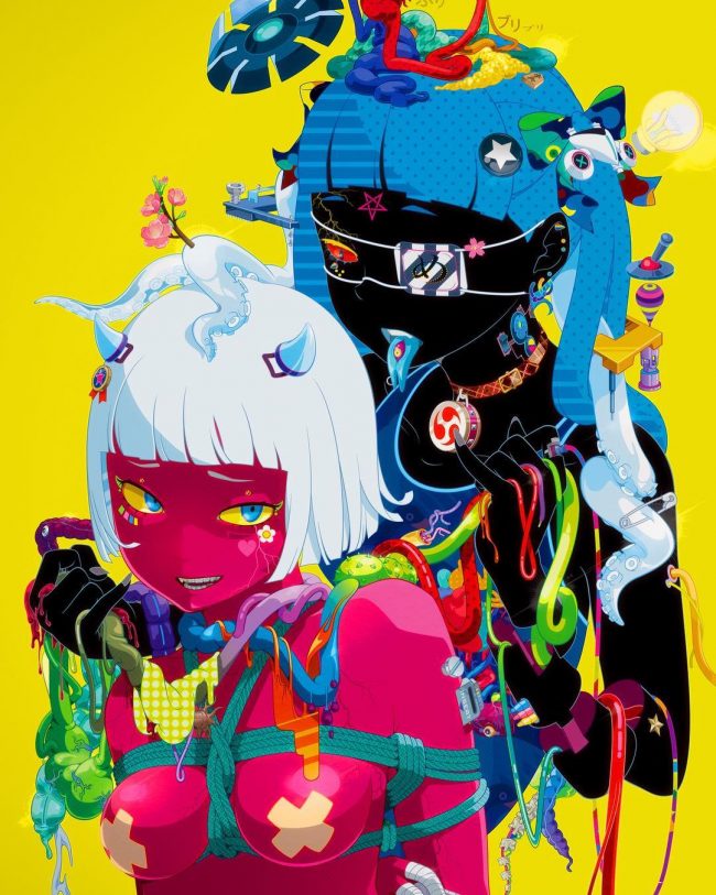 The Strikingly Unique And Colorful Art Of Hiroyuki-Mitsume Takahashi ...