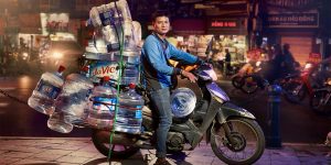 Moped Delivery Drivers Of Hanoi