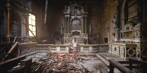 Polish Photographer Travels Across The European Landmarks To Capture The Sadeness Beauty Of Abandoned Locations
