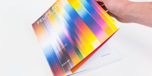 Expansive Black And White Patterns Mixed With Chrome Color Spectrums In Murals By Felipe Pantone