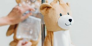 12 Year Old Girl Invents An Adorable Teddy Bear That Hides IV Bags Making Infusions Less Scary To Children