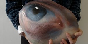Artist Collects Rocks, Paint Eyes On Them And Return Them To The Landscape To Be Found Or Lost Forever