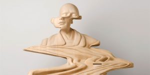 And In The Endless Sounds There Came A Pause: Distorted Wooden Sculptures By Paul Kaptein