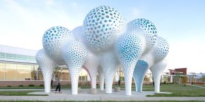 3 564 Parts Have Been Used To Create This Cloud-Like Sculpture In North Carolina