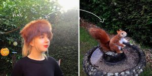 Inspired By Nature, This Artist Upcycle Faux Fur Fabric By Sewing It Into Realistic-Looking Animals