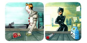 Hilarious Illustrations Show What Famous Characters Would Buy At The Supermarket