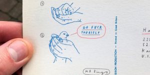 This Artist Sends Elaborate Abusive Postcards To Anyone Who Tweet Him With An Address