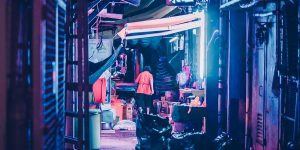 Cyberpunk Street Photos In Hong Kong By Andy Knives