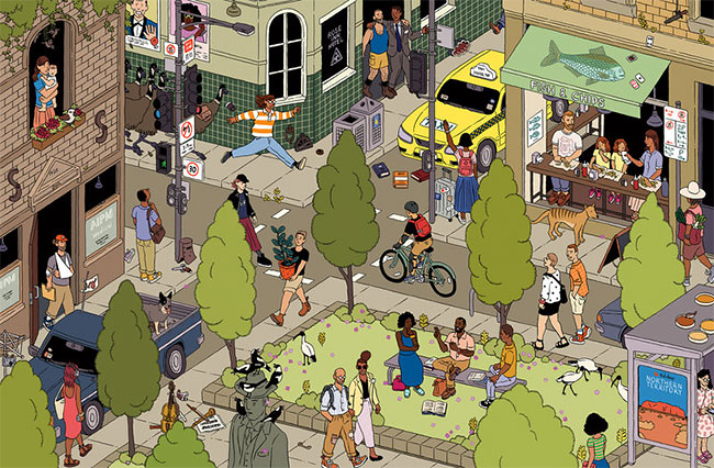 Highly Detailed Illustrations By Ilya Milstein » Design You Trust