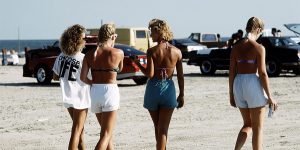 Nostalgic Photos Of American Teenage Girls At Texas Beaches During The 1980s