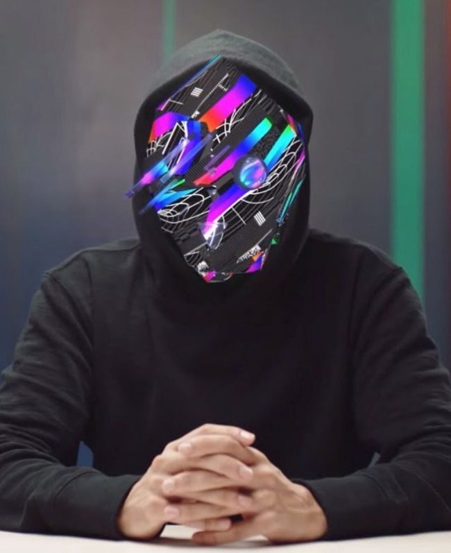 Expansive Black And White Patterns Mixed With Chrome Color Spectrums In