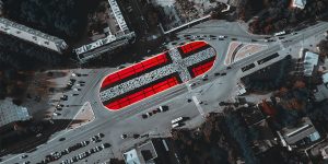 Giant Artwork By Calligraphy Artist Pokras Lampas Destroyed In Yekaterinburg, Russia