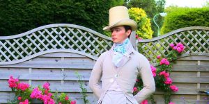 25 Year Old British Man Dresses As A 19th Century Regency Gentleman In Bespoke Clothing He Designs