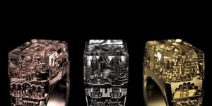 Beautifully Detailed Architecture Rings Feature Miniature Versions Of City Skylines