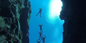 Amazing Video Of Divers Swimming Through A Place Where One Continent Ends And Another Begins