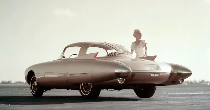 A Car For The Jet Age: Cool Pics Of The 1956 Oldsmobile Golden Rocket