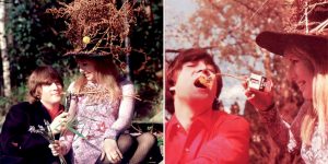 Beautiful Photos Of John Lennon With His First Wife Cynthia At Their Home In 1965