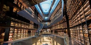 Incredible And Futuristic Bookstore-Themed Shopping Mall In China