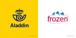 Famous Brand Logos Reimagined As Disney Movies