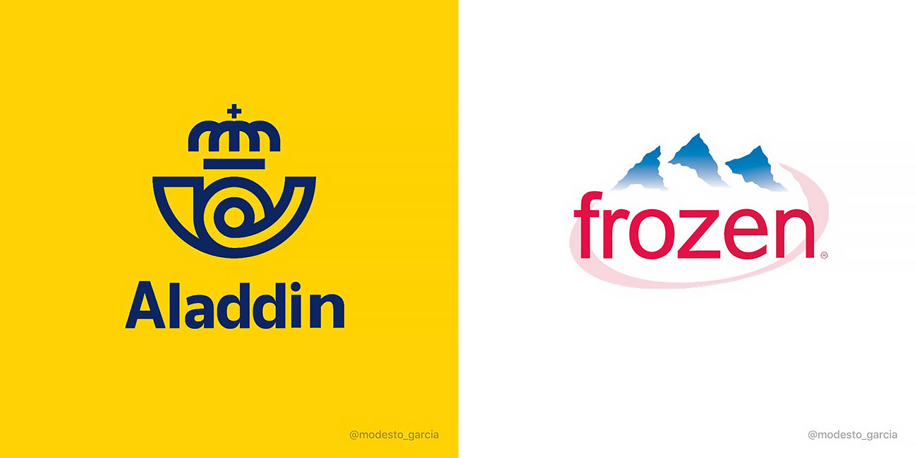 Famous Brand Logos Reimagined As Disney Movies