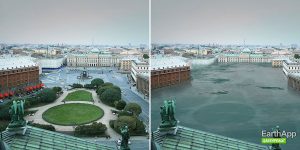Don't Wait to See How The Earth Gets Old With Greenpeace Russia's EarthApp