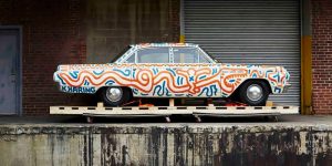 Amazing Photos Of Keith Haring's Unconventional Canvases On Vehicles