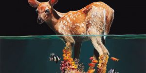 Animals In Between Two Worlds In Realistic Paintings By Lisa Ericson