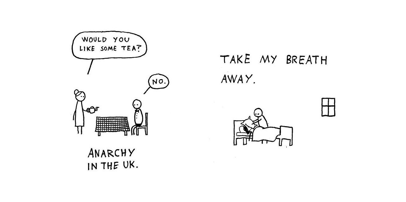 Famous Songs Hilariously Explained With Simple Comics