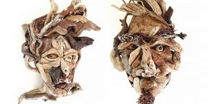 Programmer Decided To Do Something That Would Get Her Away From The Computer - Started Making Driftwood Portraits