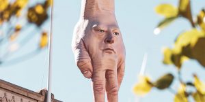 Giant Hand-Face Sculpture Looming Over New Zealand Freaks Out Its People
