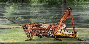 Russian Street Artist Uses Transparent Wrap To Spray-Paint Animals