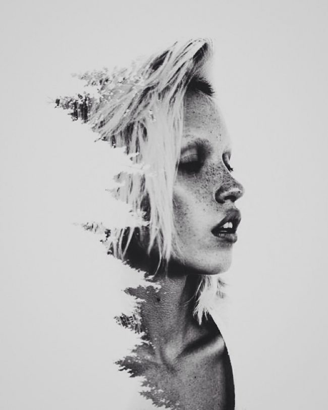 Artist Erkin Demir Creates Superb Surreal Double Exposure Portraits ...